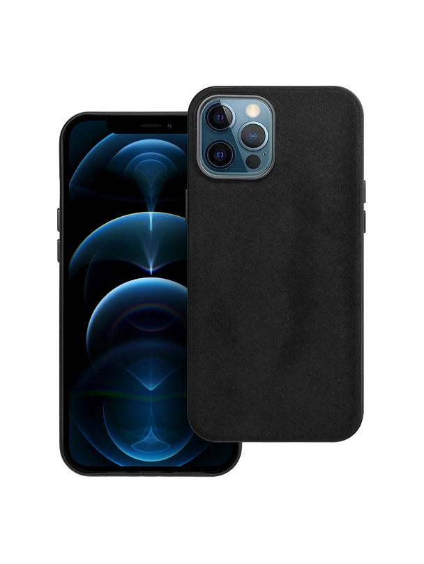 Futerał WOVEN MAG COVER kompatybilny z MagSafe do IPHONE 12 Pro Max czarny