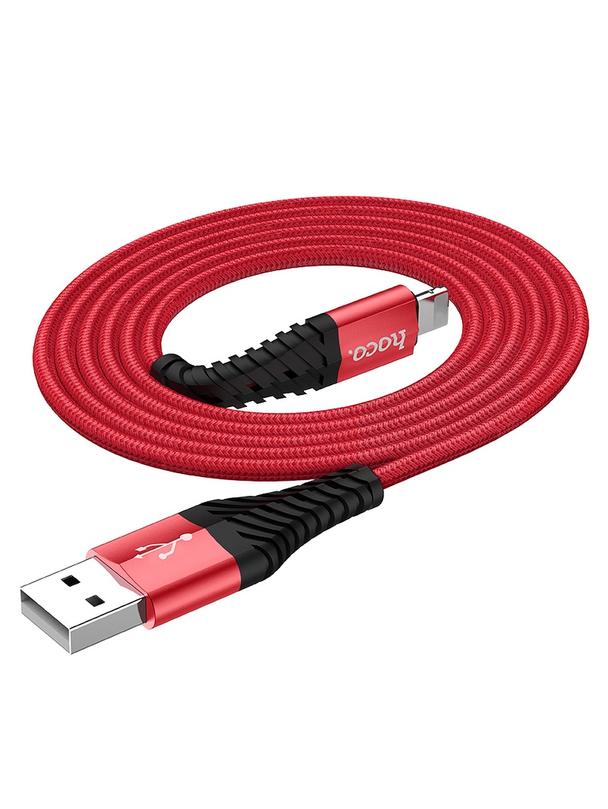 Kabel USB A do Lightning Hoco 2,4A 1 m X38 czerwony