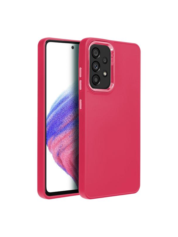 Futerał FRAME do SAMSUNG A52 5G / A52 LTE ( 4G ) / A52s 5G magneta