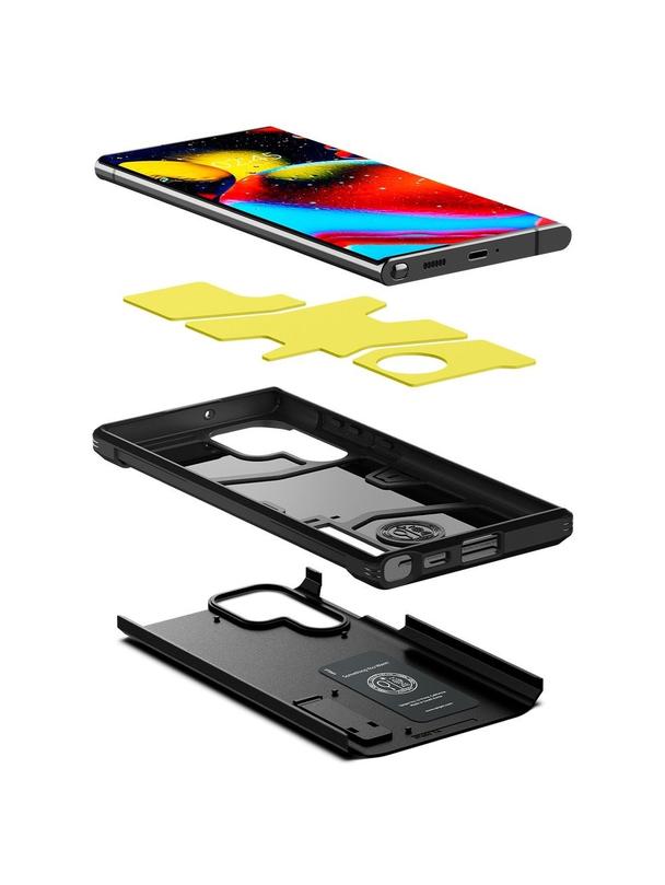 Futerał SPIGEN Tough Armor do SAMSUNG S22 ULTRA black