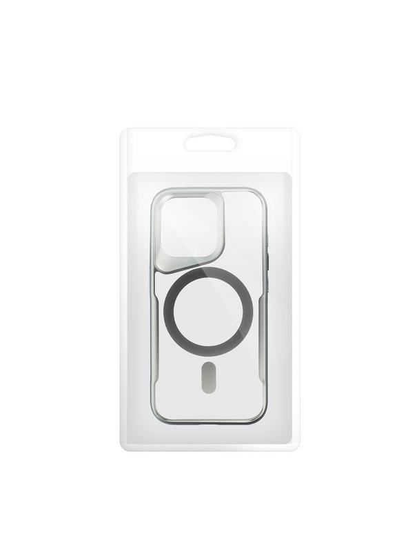 Futerał ERGOFIT NEWZONE kompatybilny z MagSafe do IPHONE 15 PRO srebrny