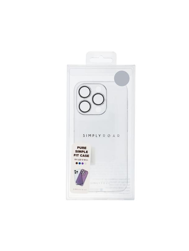 ROAR futerał PURE SIMPLE FIT do IPHONE 15 Plus Transparentny