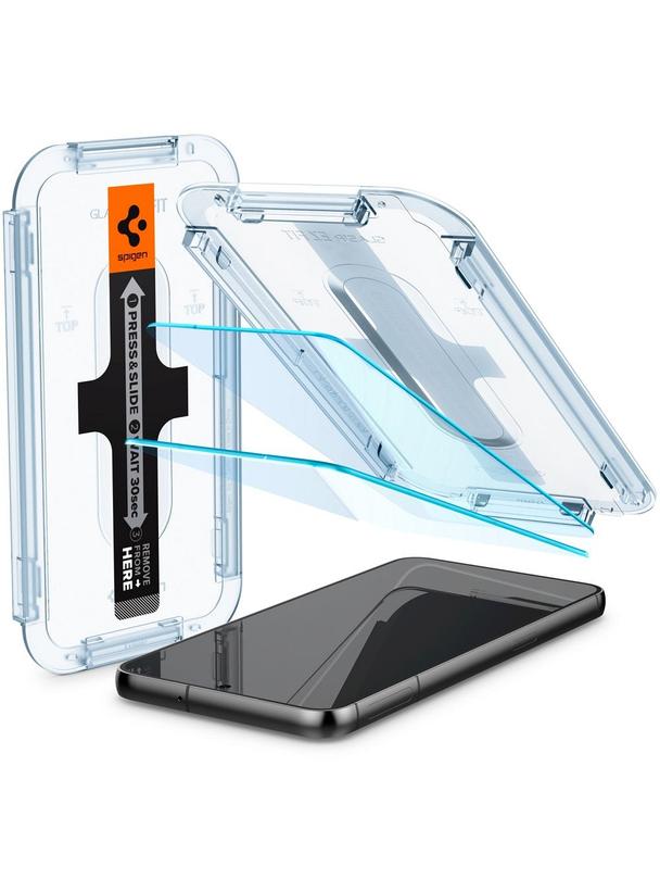 SPIGEN szkło hartowane GLAS.TR"EZ FIT" 2-pack do SAMSUNG S23 Plus transparent
