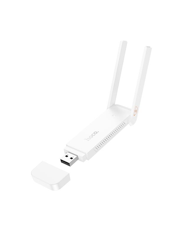 Router bezprzewodowy przenośny USB A Hoco WiFi HI40 biały
