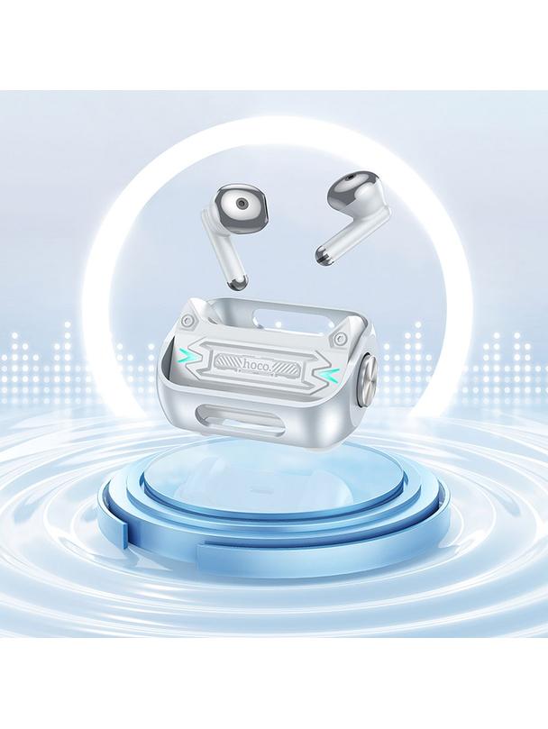 Słuchawki bezprzewodowe douszne Hoco TWS EW55 srebrne