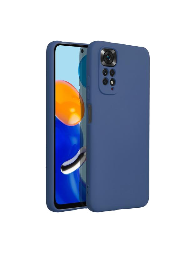 Futerał SILICONE do XIAOMI Redmi Note 11 / 11S niebieski