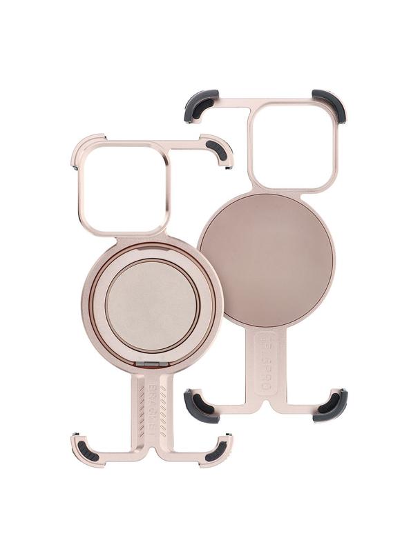 Futerał TITANIUM Bracket do IPHONE 12 / 12 PRO pustynny złoty