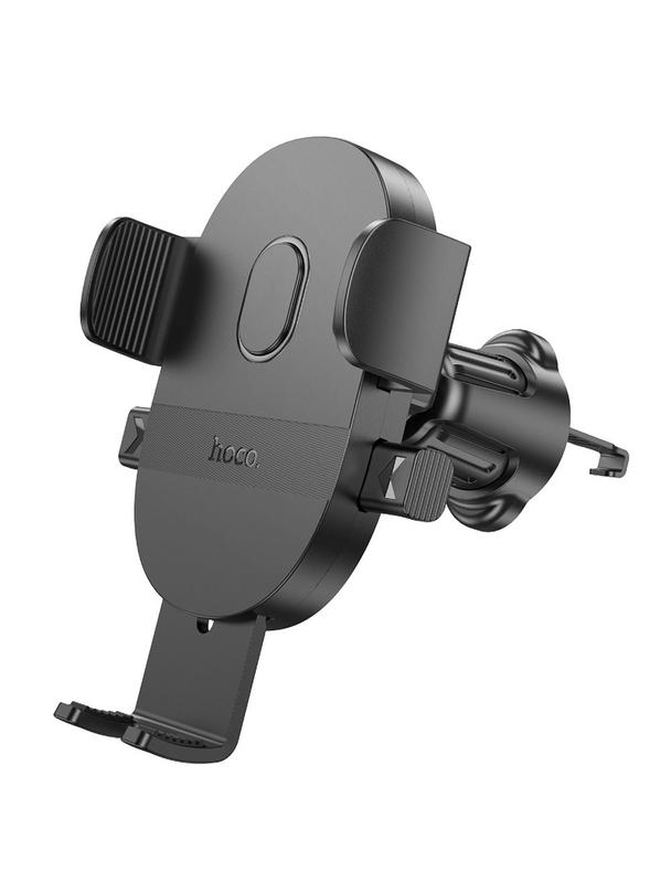 Uchwyt na telefon do samochodu uniwersalny Hoco do kratki H18 czarny