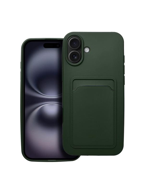 Futerał CARD CASE do IPHONE 16 Plus zielony