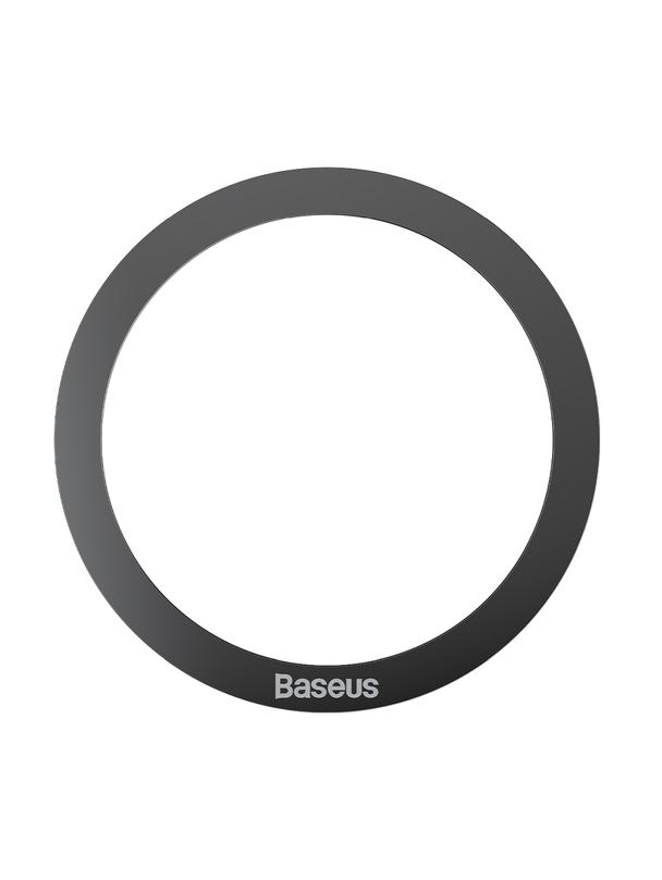 BASEUS blaszki uniwersalne kompatybilne z MagSafe PCCH000001 2 sztuki czarne