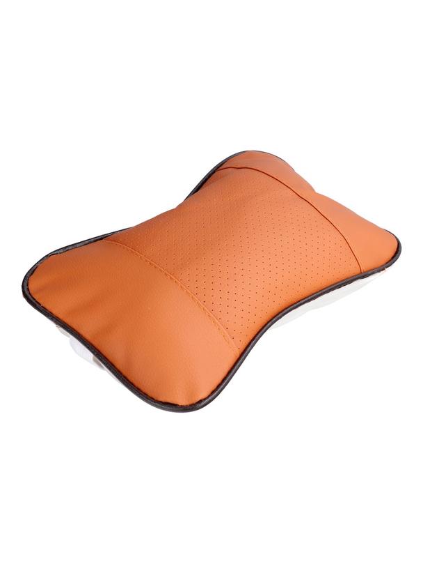 Poduszka na zagłówek do samochodu brązowa