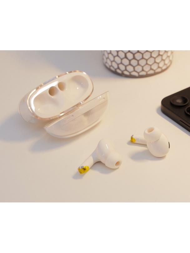 EOL Słuchawki bezprzewodowe douszne Hoco TWS EW54 białe mleczne