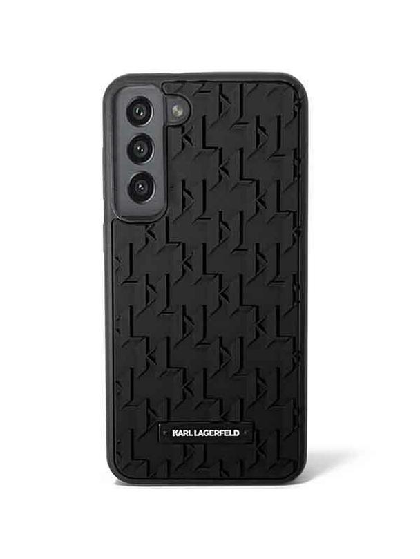 KARL LAGERFELD futerał do SAMSUNG S23 KLHCS23SRUPKLPK (Rubber Mono Logo Plate) czarny