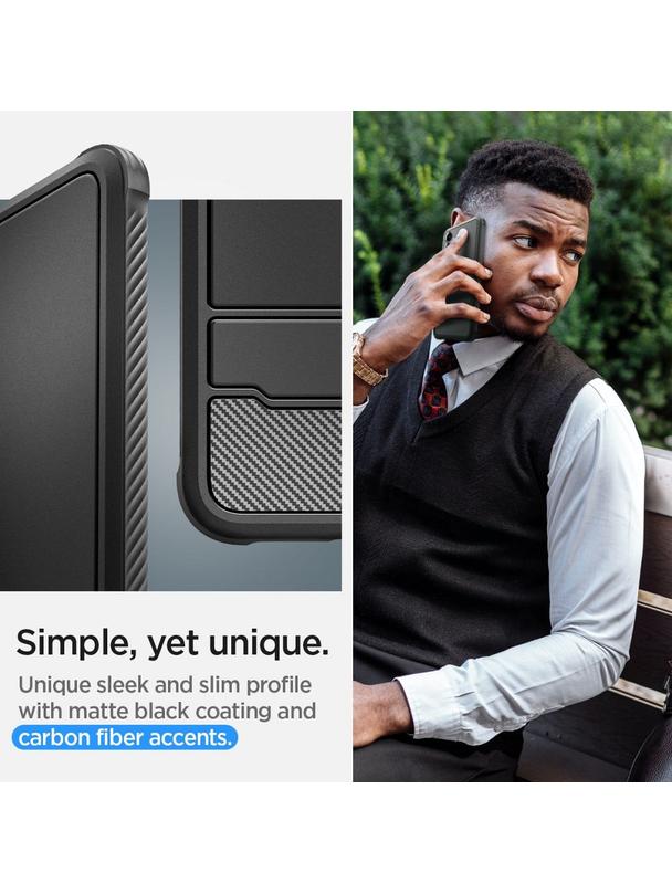 SPIGEN futerał RUGGED ARMOR do SAMSUNG S24 Plus matte black