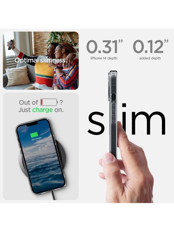 Futerał SPIGEN Ultra Hybrid Mag do IPHONE 14 white