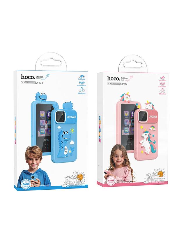 Telefon dla dzieci 2,8" Hoco Y103 niebieski