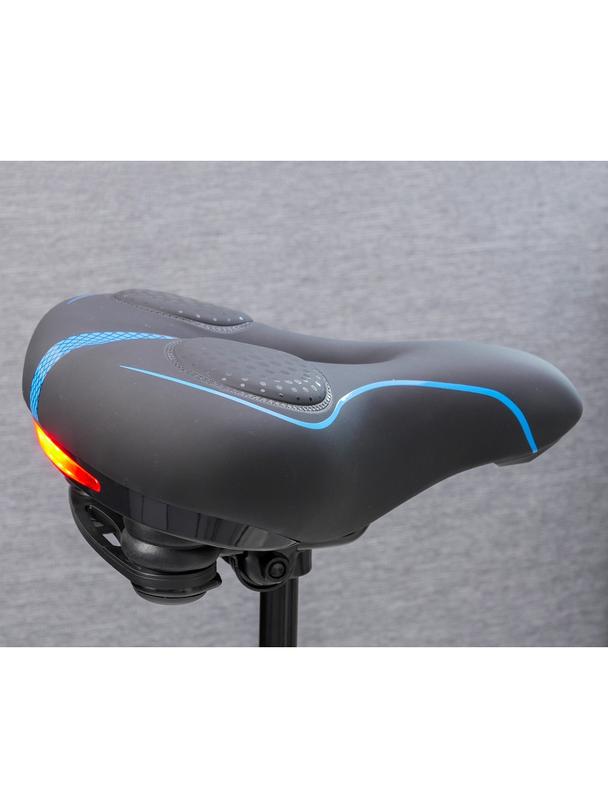 Siodełko rowerowe z wbudowaną lampką LED FSBSD-232-1 czarne