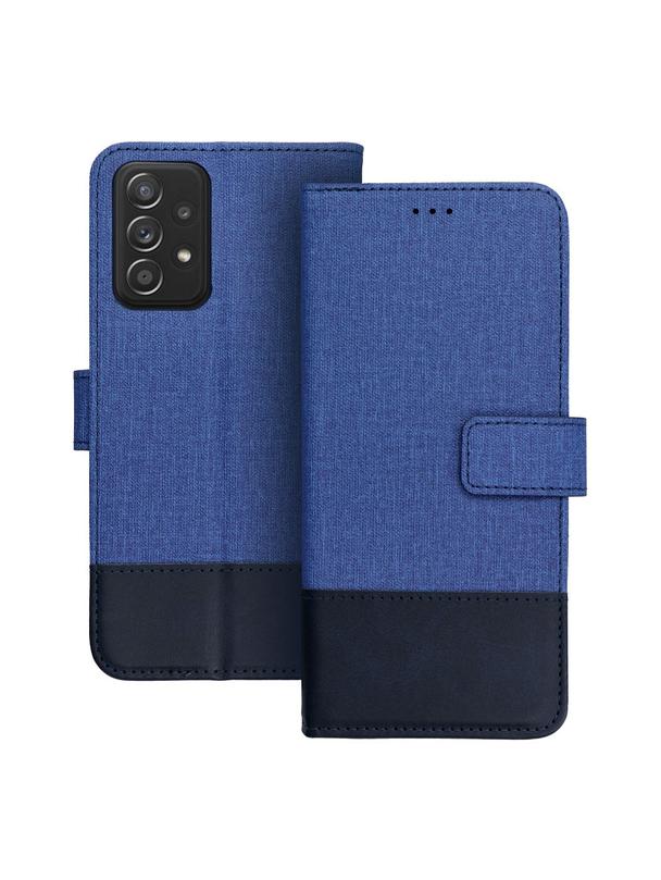 Kabura GOMMA Book do SAMSUNG A52 5G / A52 LTE ( 4G ) / A52s 5G niebieski