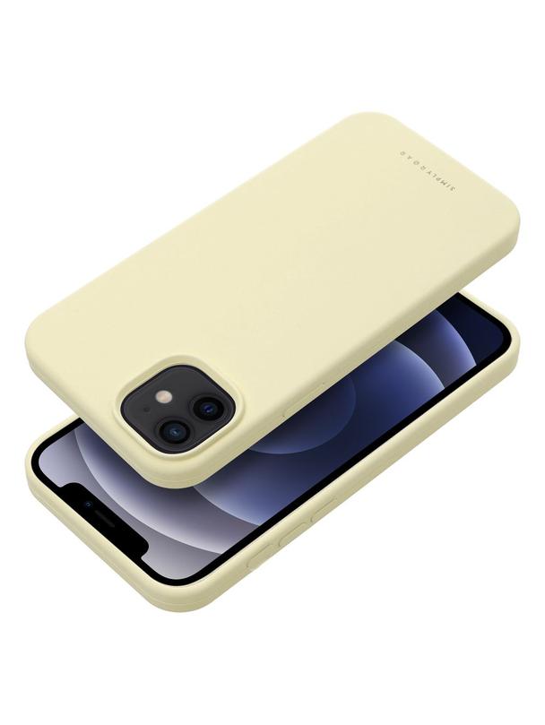ROAR futerał CLOUD SKIN do IPHONE 12 Jasnożółty