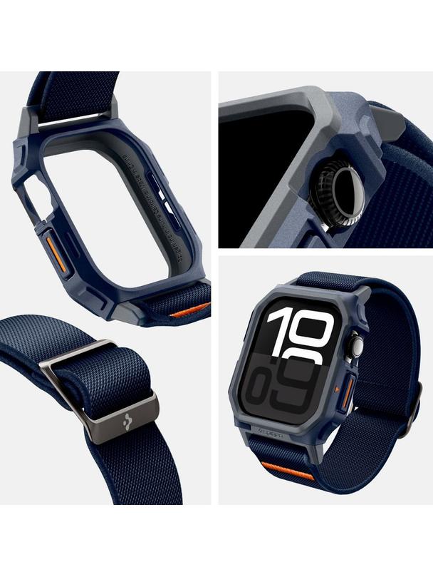 Futerał SPIGEN Lite Fit ”PRO” do Apple Watch 10 (46 MM) navy blue