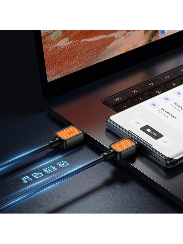 Kabel USB A do Micro USB Hoco 2,4A 1 m X108 czarny