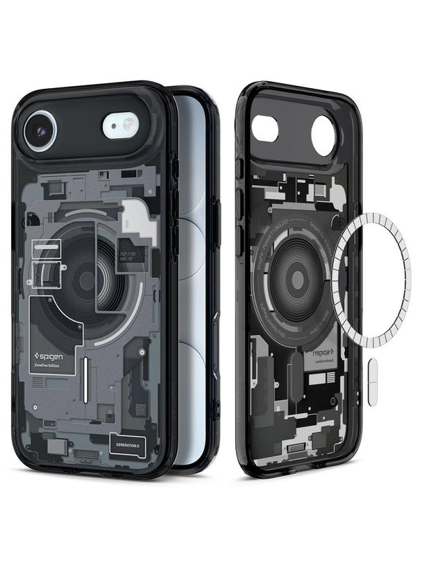 SPIGEN futerał ULTRA HYBRID MAG MAGSAFE IPHONE 17 AIR ZERO ONE BLACK