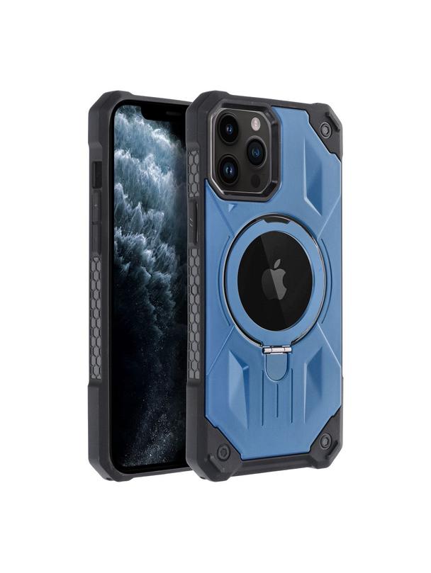 Futerał ARMOR MAG COVER kompatybilny z MagSafe do IPHONE 11 Pro Max niebieski