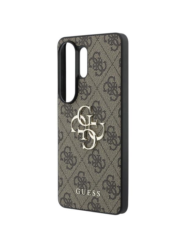 GUESS futerał do SAMSUNG S26 Ultra GUHCS26L4GMGBR (4G Big Metal Logo) brązowy