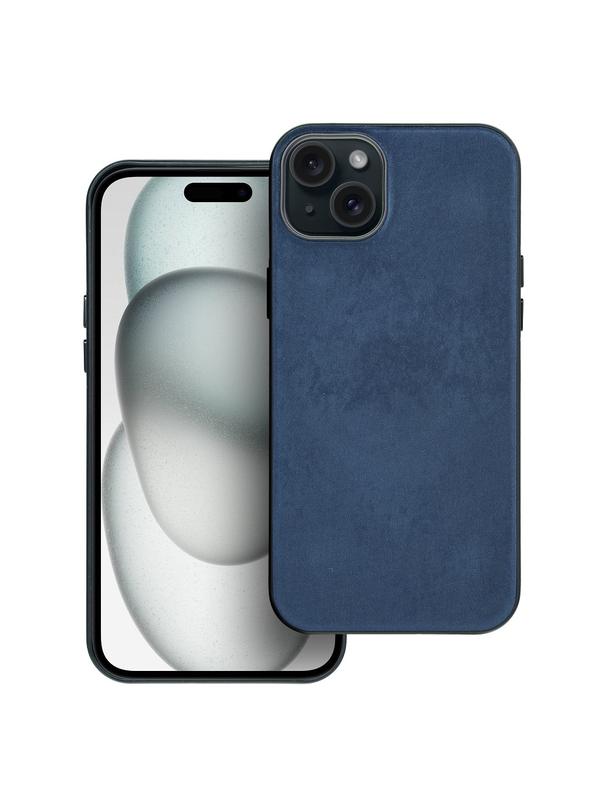 Futerał WOVEN MAG COVER kompatybilny z MagSafe do IPHONE 15 Plus niebieski