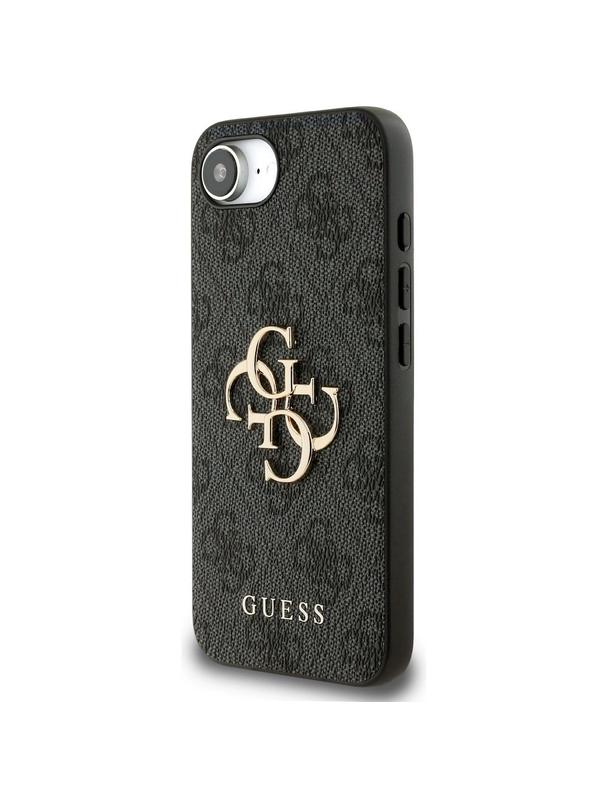 GUESS futerał do IPHONE 16e (SE 4 2025) GUHCPSE44GMGGR (4G PU Big Logo) czarny
