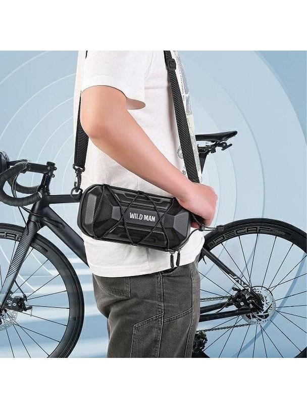 WILDMAN sakwa rowerowa na kierownicę na zamek 2L XT17 czarna