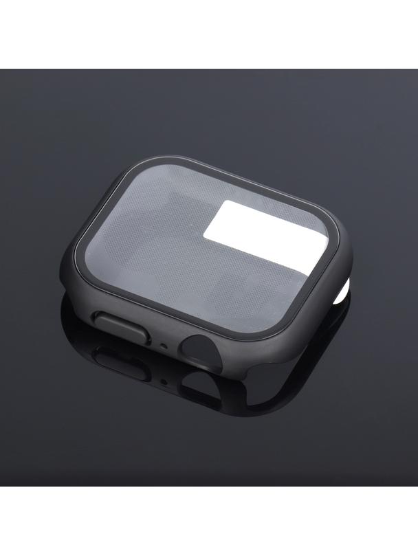 Futerał ochronny ze szkłem Bestsuit Flexible do Apple Watch series 7/8/9-45mm - grafitowy