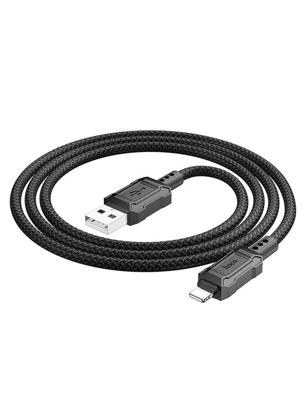Kabel USB A do Lightning Hoco 2,4A 1 m X94 czarny