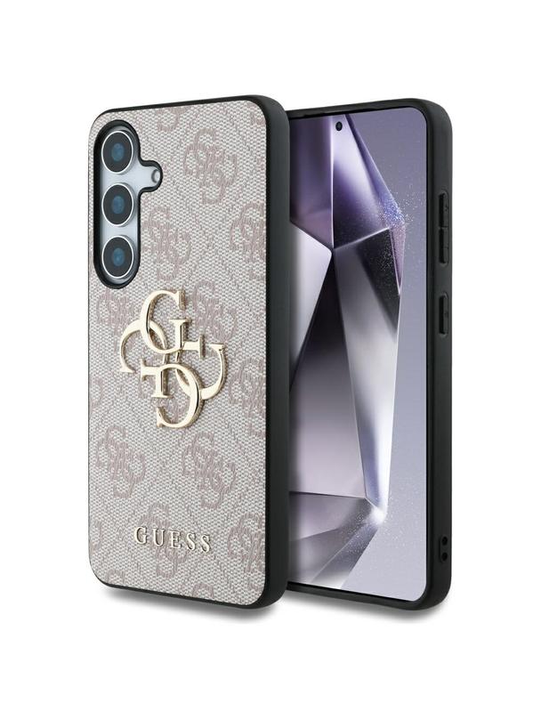 GUESS futerał do SAMSUNG S25 Plus GUHCS25M4GMGPI (4G PU Big Logo) różowy