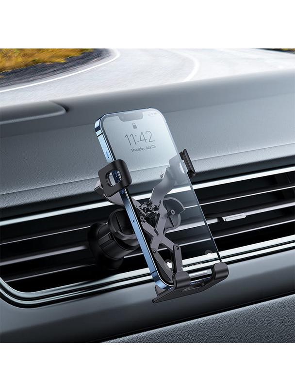 BASEUS Uchwyt samochodowy grawitacyjny do kratki wlotu Stable Gravitational Lite SUWX010001 czarny