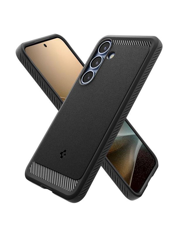 SPIGEN futerał RUGGED ARMOR MAG kompatybilny z MagSafe do SAMSUNG S25 matte black