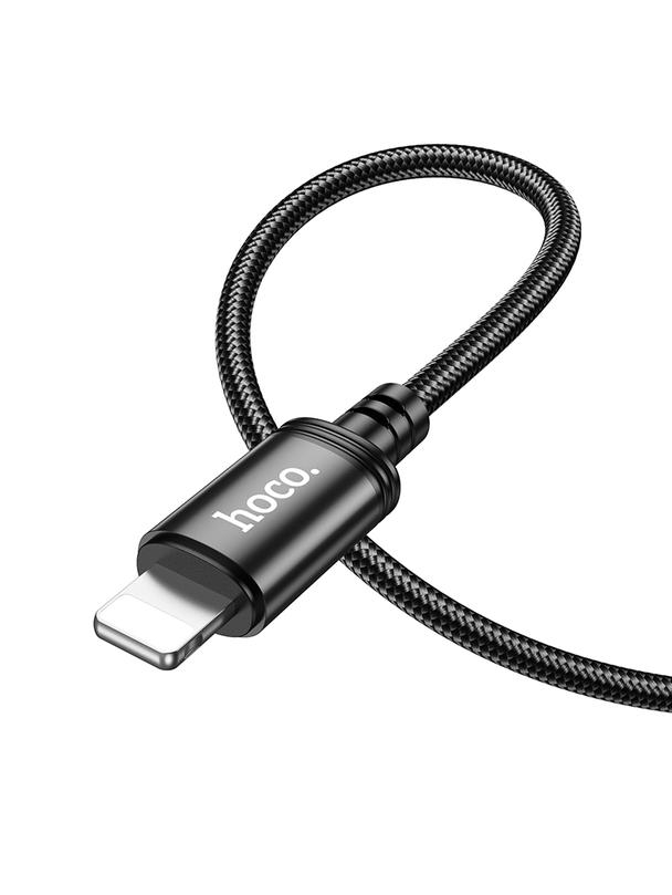 Kabel USB C do Lightning Hoco PD 27W 2 m X89 czarny