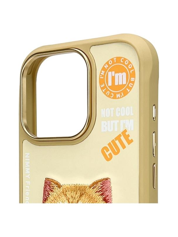 NIMMY futerał COOL&CUTE 2.0 Cat do IPHONE 16 Pro khaki