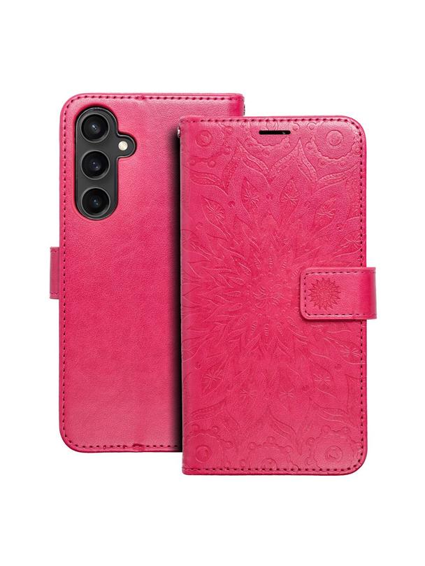 Kabura MEZZO Book do SAMSUNG S23 FE mandala magenta