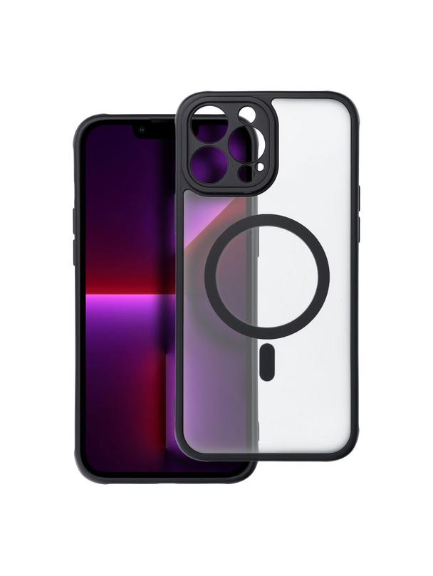 Futerał FULL MATTE MAG COVER kompatybilny z MagSafe do IPHONE 13 Pro Max czarny