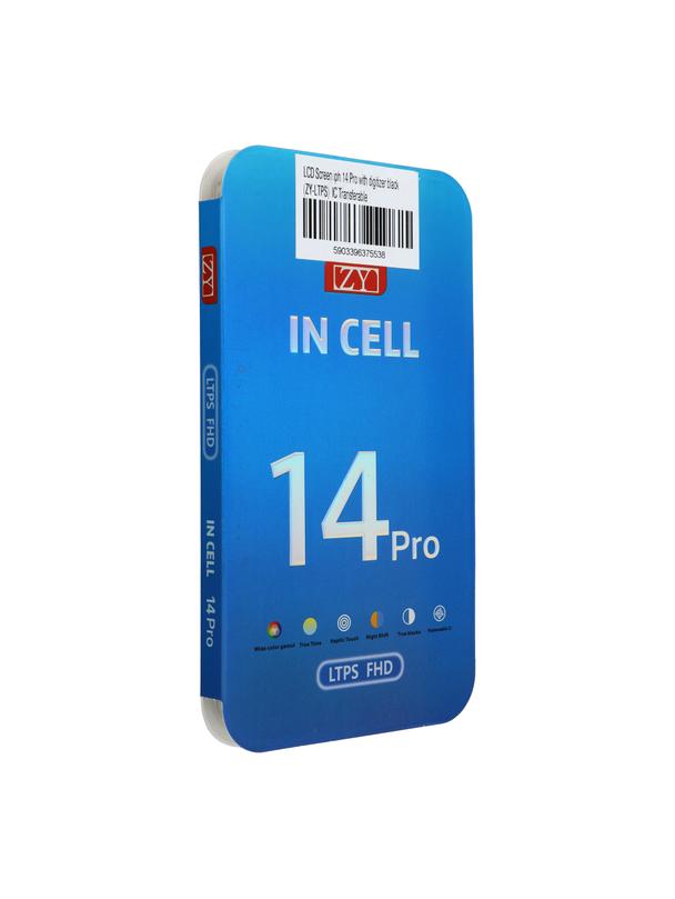 Wyświetlacz do iPhone 14 Pro z ekranem dotykowym czarnym (ZY-LTPS) IC Transferable