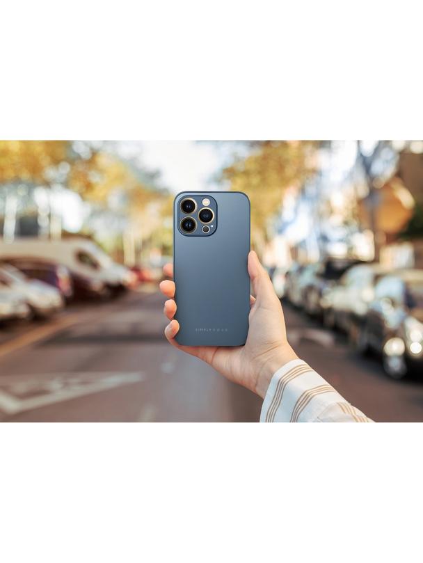 ROAR futerał MATTE GLASS do IPHONE 14 Plus niebieski