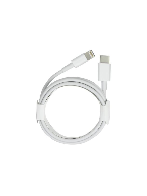 Kabel USB C do Lightning PD 2A 12W 1 m biały