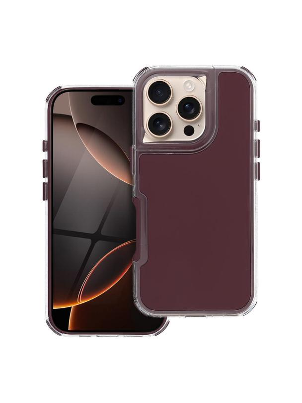 Futerał MATRIX do IPHONE 16 Pro purpurowy