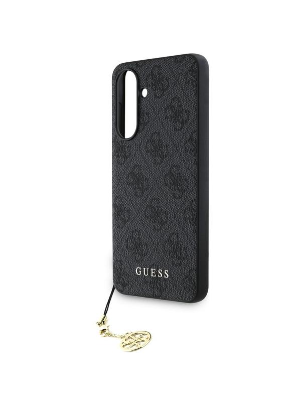 GUESS futerał do SAMSUNG A56 GUHCSA56GF4GGR (PU 4G Charm) czarny