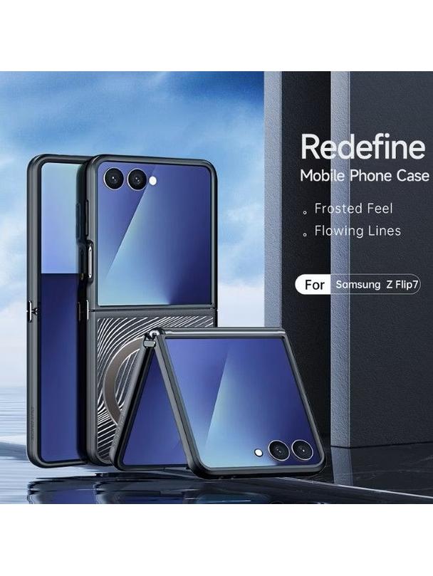 DUX DUCIS futerał YIND do SAMSUNG Z Flip7 (Full Window) czarny