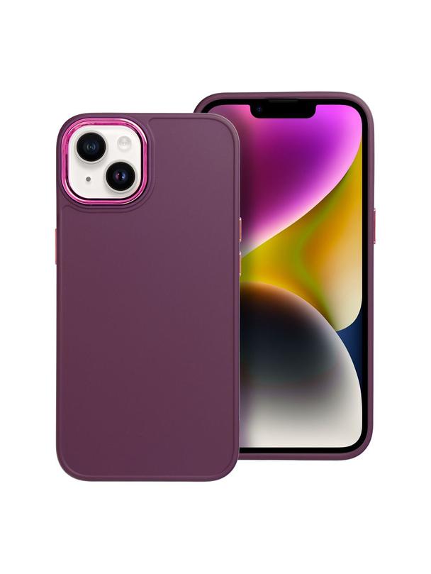 Futerał FRAME do IPHONE 14 fioletowy