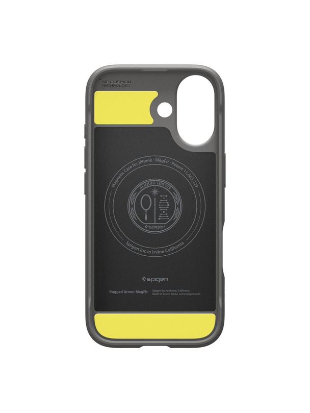 SPIGEN futerał RUGGED ARMOR MAG kompatybilny z MagSafe do IPHONE 17 gray