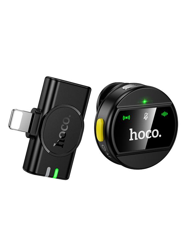 Mikrofon bezprzewodowy Lightning Hoco L21 czarny