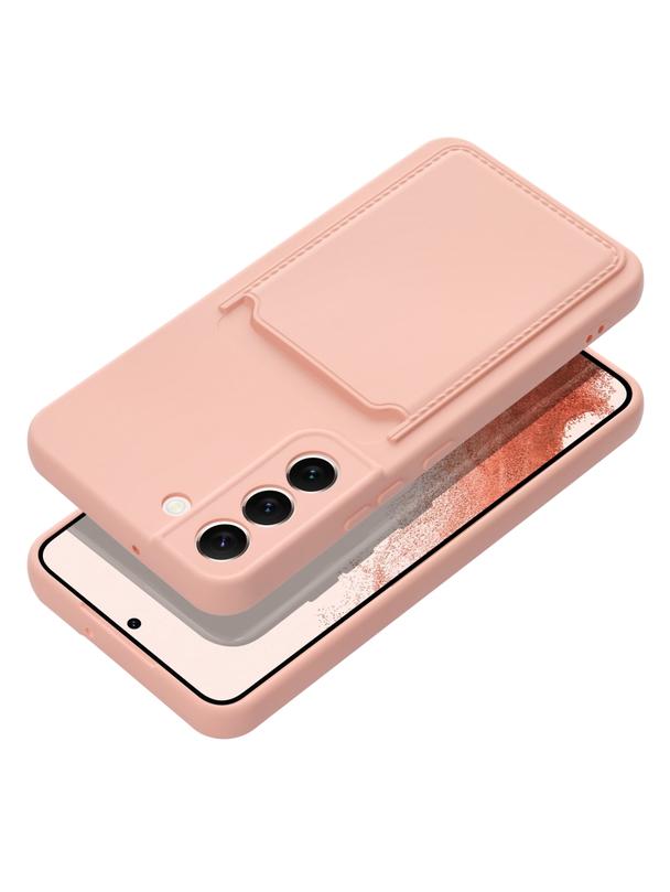 Futerał CARD CASE do SAMSUNG A35 5G różowy